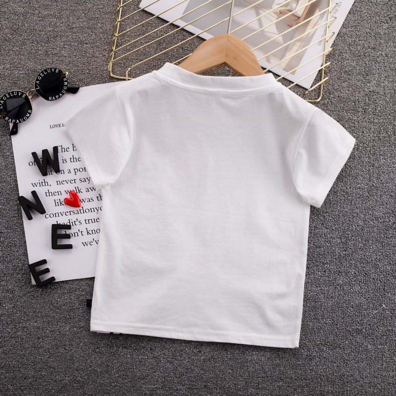 [368515] - Atasan Kaos Style Santai Anak - Motif Hot Roddin
