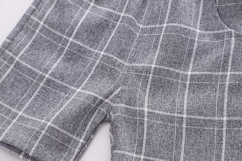 [368437] - Setelan Kemeja Fashion Anak - Motif Tartan Plaid