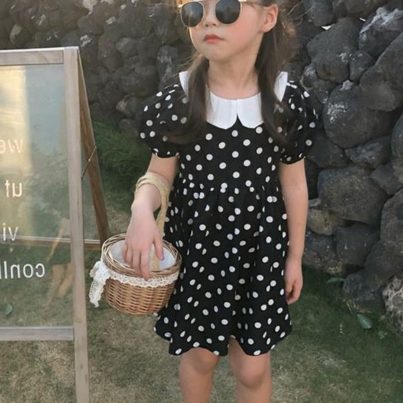 [507325] - Dress Fashion Anak Perempuan - Motif Color Spot