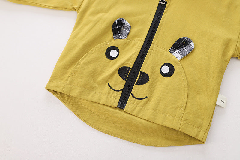 [368487] - 3D Setelan Jaket 3 In 1 Anak Fashionable - Motif Adult Bear