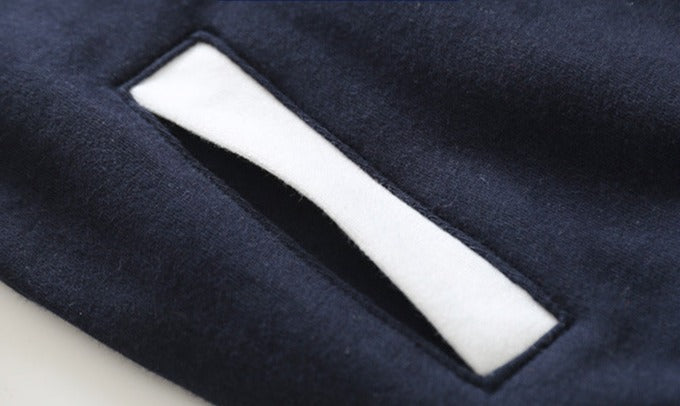 [513548] - Atasan Jaket Baseball Lengan Panjang Anak Laki-laki - Motif A Line