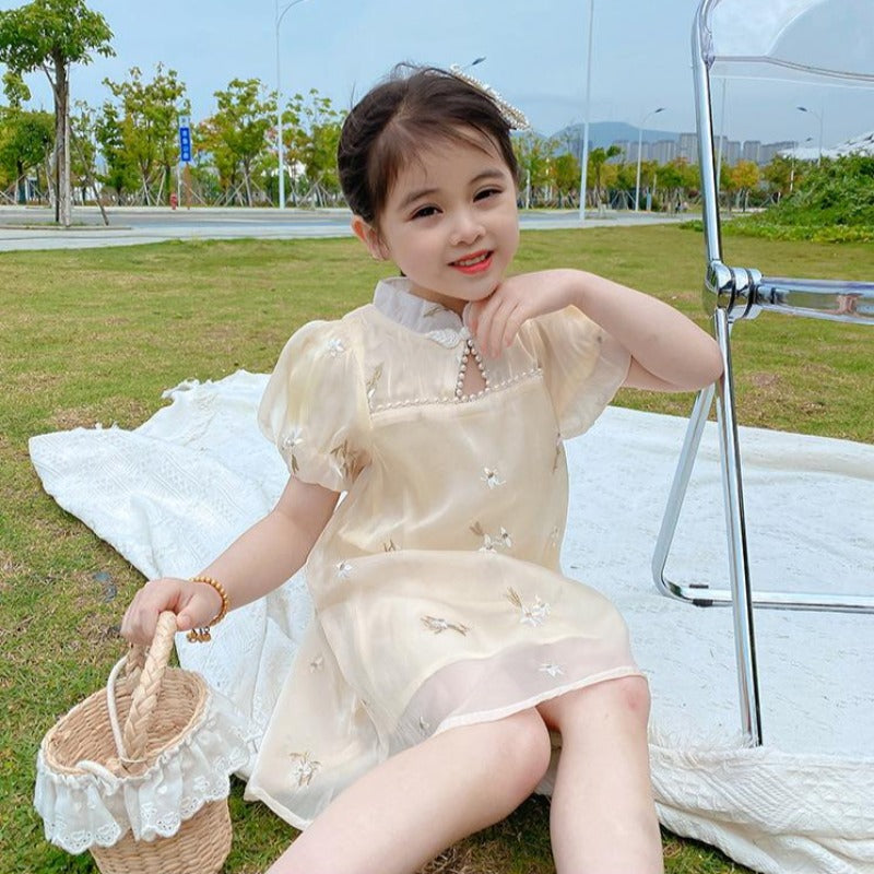 [507264] - Dress Fashion Anak Perempuan - Motif Jasmine Flower