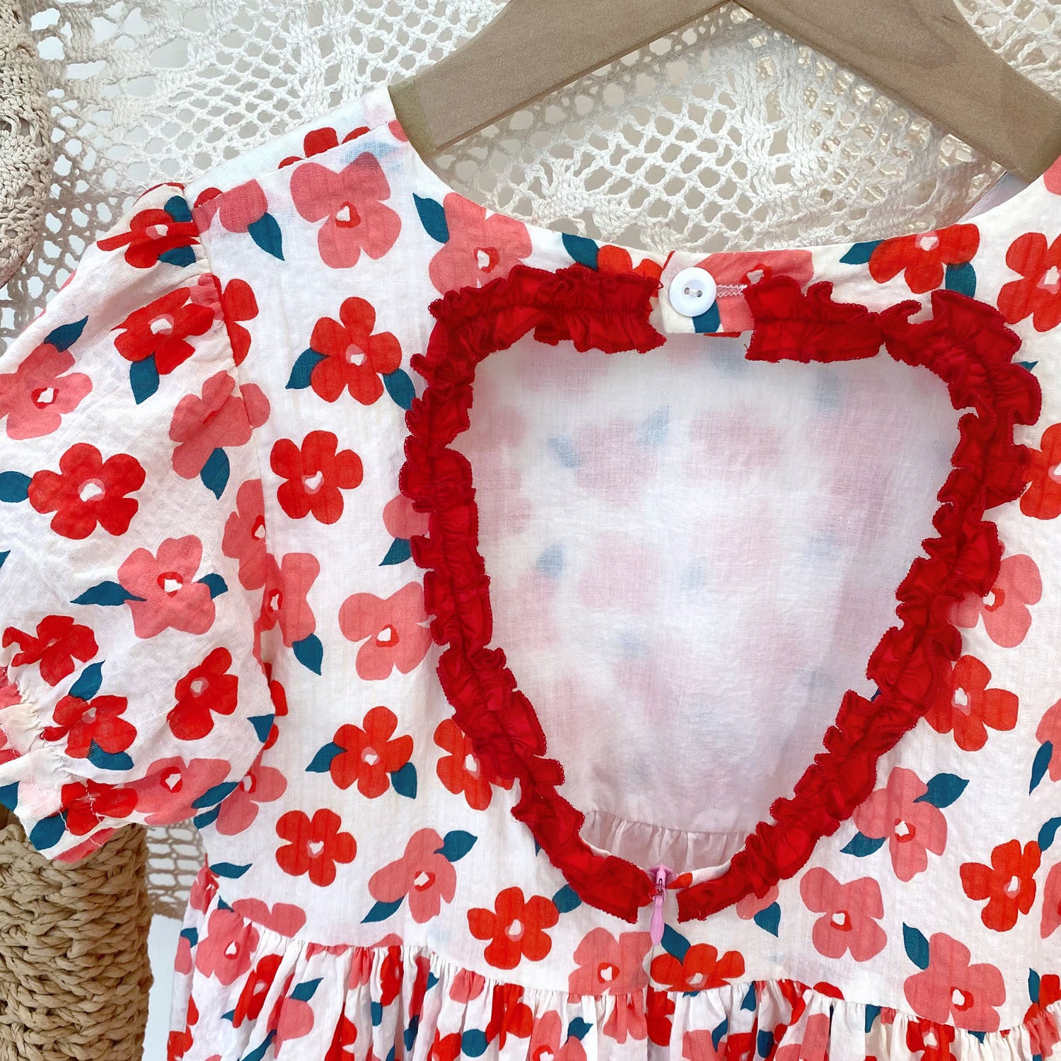 [507587] - Dress Anak Perempuan - Flower Hole