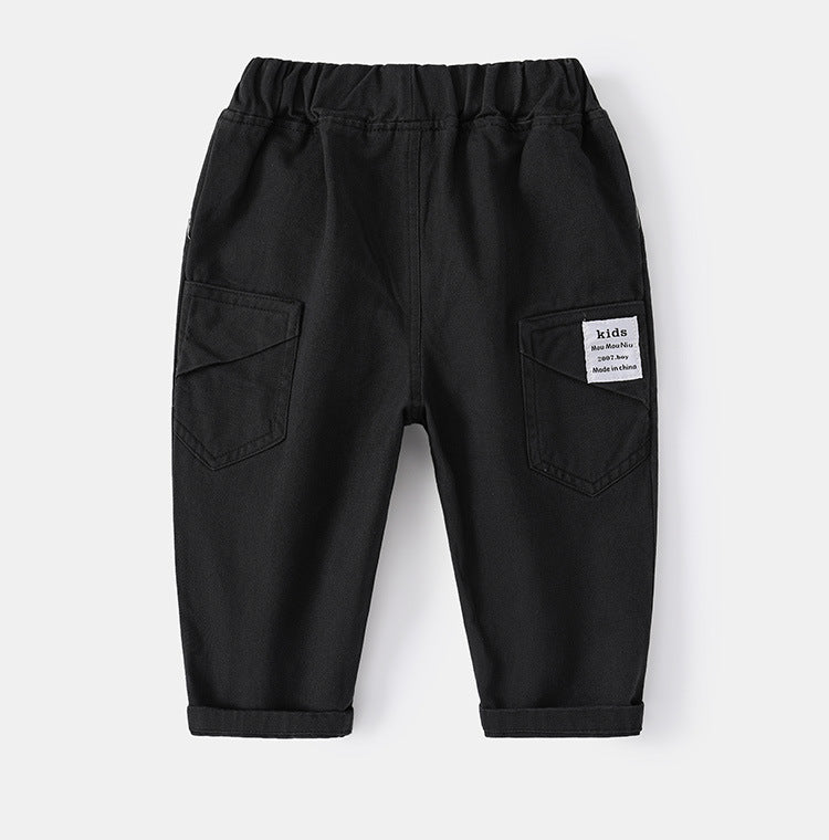 [513592] - Bawahan Celana Panjang Chino Polos Anak Cowok - Motif Casual Plain
