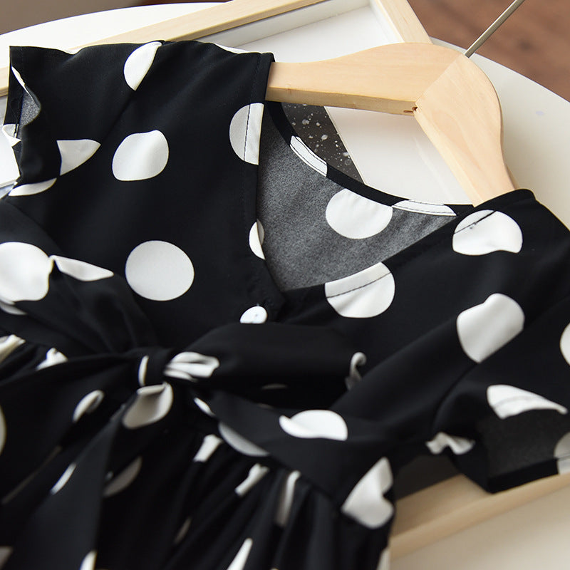 [507326] - Dress Fashion Anak Perempuan - Motif Ribbon Belt
