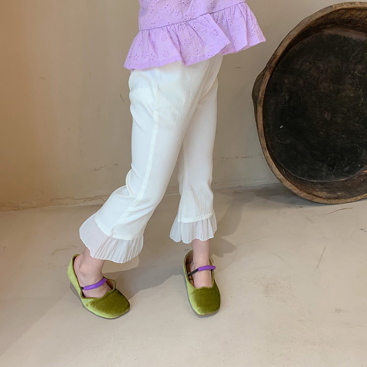 [507626] - Bawahan Celana Panjang Anak Perempuan Fashion - Motif Bottom Lace