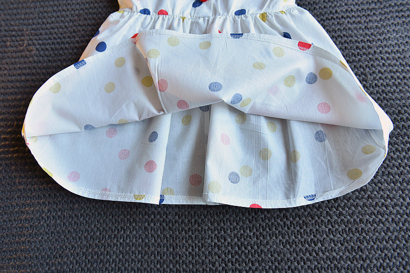 [363378] - Dress Kutung Fashion Anak Perempuan - Motif Mottled Spots