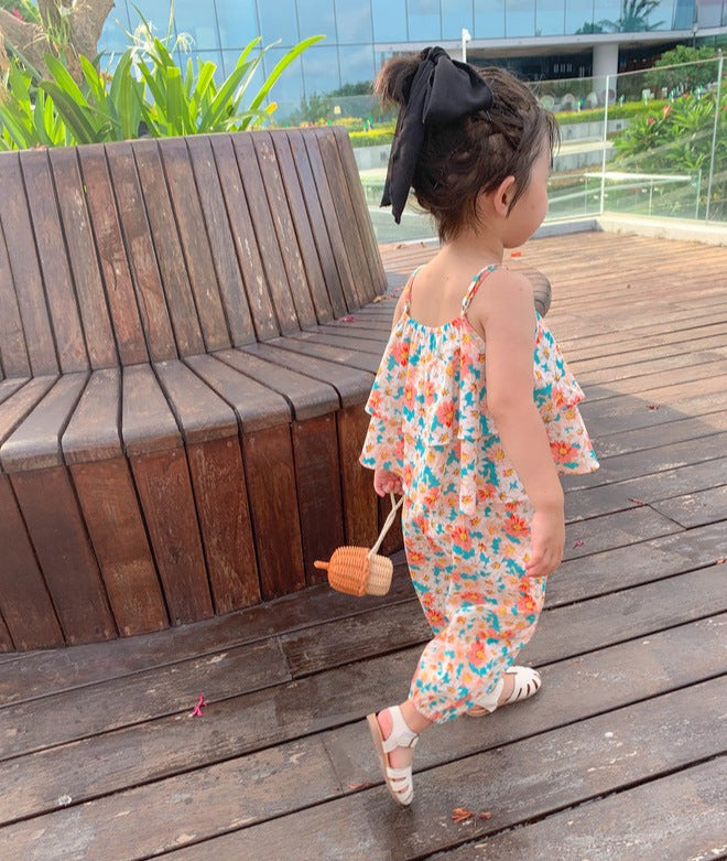 [363463] - Setelan Anak Fashion Trendy - Motif Colorful Flora