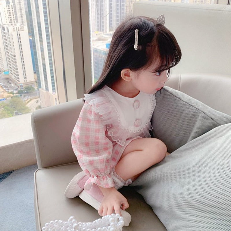 [507496] - Dress Fashion Anak Perempuan - Motif Tartan Plaid