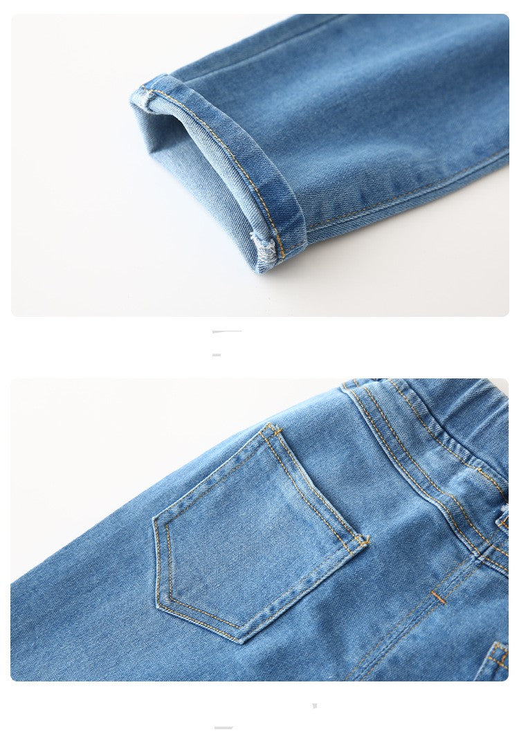 [119299]- Celana Jeans Keren Anak - Natural Color
