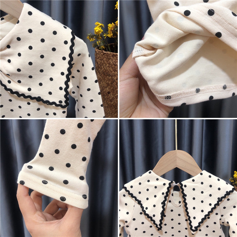 [363452] - Setelan Fashion Anak Trendy - Motif Plain Freckles