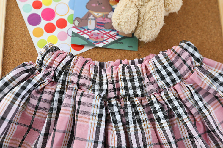 [340137] - Setelan Sweater Fashion Anak Perempuan - Motif Plain Animal