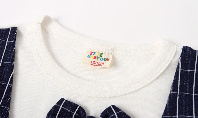 [513713] - Atasan Kaos Rompi Lengan Panjang Anak Laki-Laki - Motif Aesthetic Box