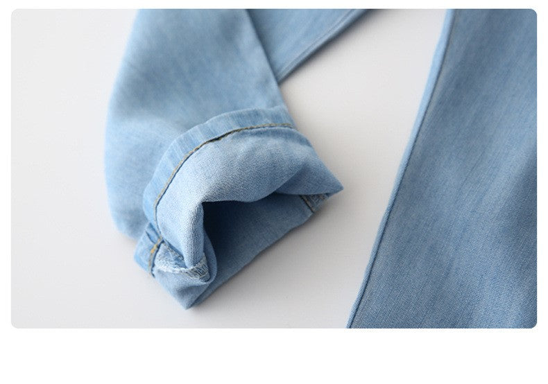 [119248] - Celana Panjang Anak - Motif Plain Denim