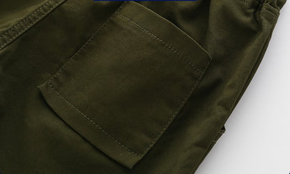 [513320] - Bawahan Pendek / Celana Style Santai Anak Import - Motif Pocket Style