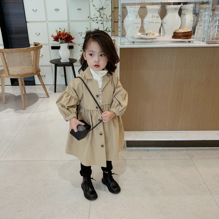 [507669] - Dress Blazer Gaya Korea Import Anak Perempuan - Motif Back Strap