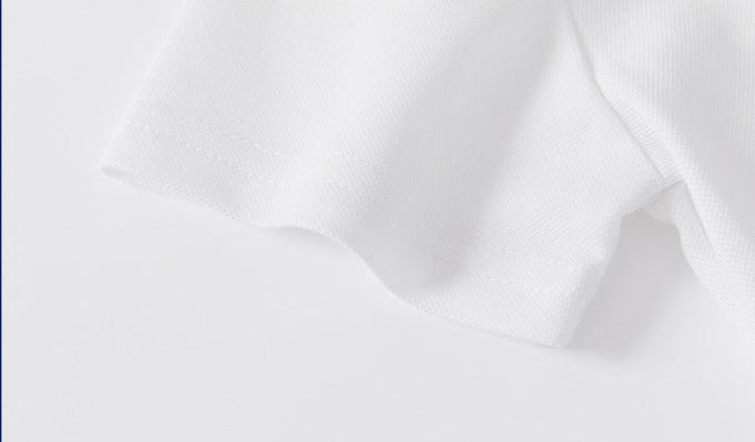[513540] - Atasan Kaos Kerah Polo Berdasi Lengan Pendek Anak Laki-laki - Motif Neat Tie