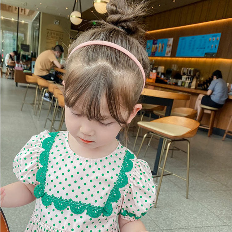 [507621] - Dress Anak Perempuan Fashion - Motif Polka Lace