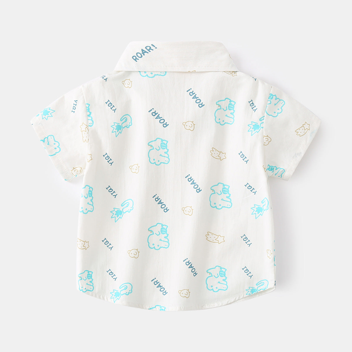 [513510] - Atasan Kemeja Anak - Motif Yiqi Roar