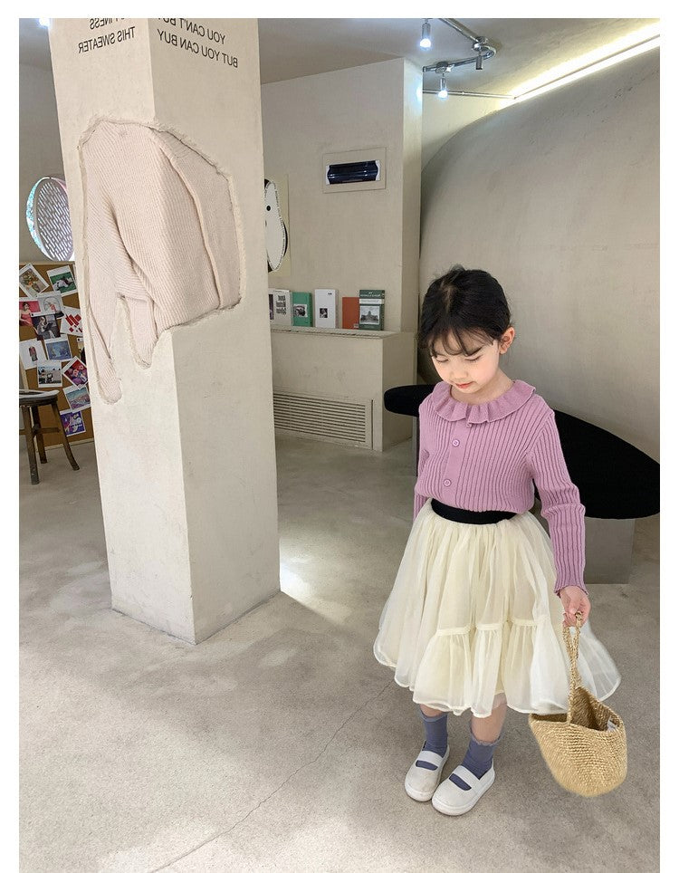 [507345] - Bawahan Rok Fashion Anak Perempuan - Motif Plain Color
