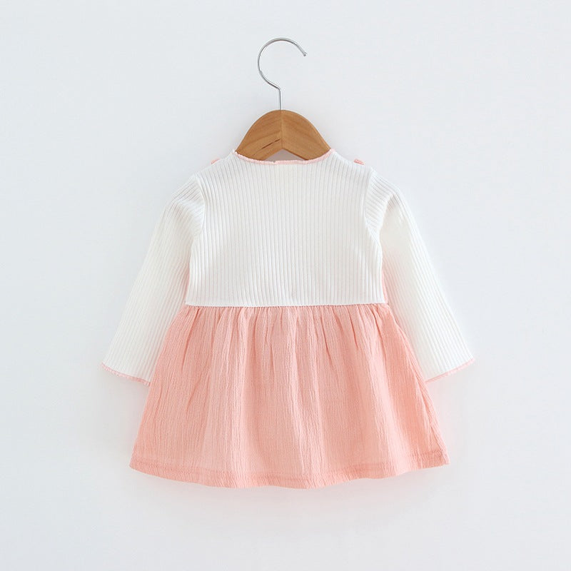 [102350] - Dress Fashion Anak Perempuan - Motif Plain Color