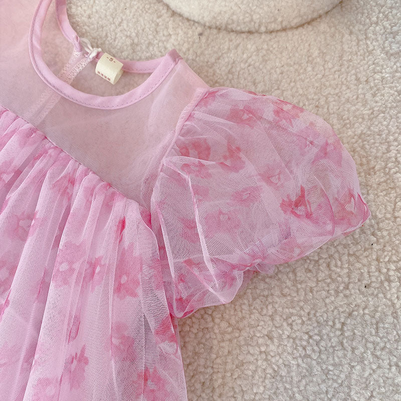 [363509] - Dress Anak Fashion Import - Motif Tiny Blossom
