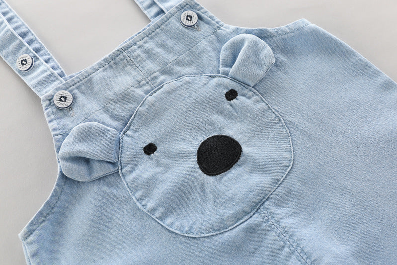 [368384] - Setelan Overall Fashion Anak - Motif Koala Face