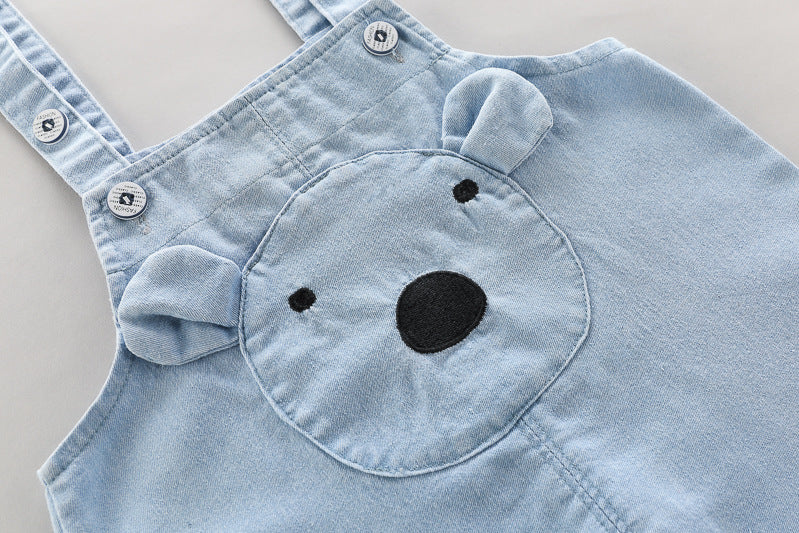 [368384] - Setelan Overall Fashion Anak Import  - Motif Koala Face