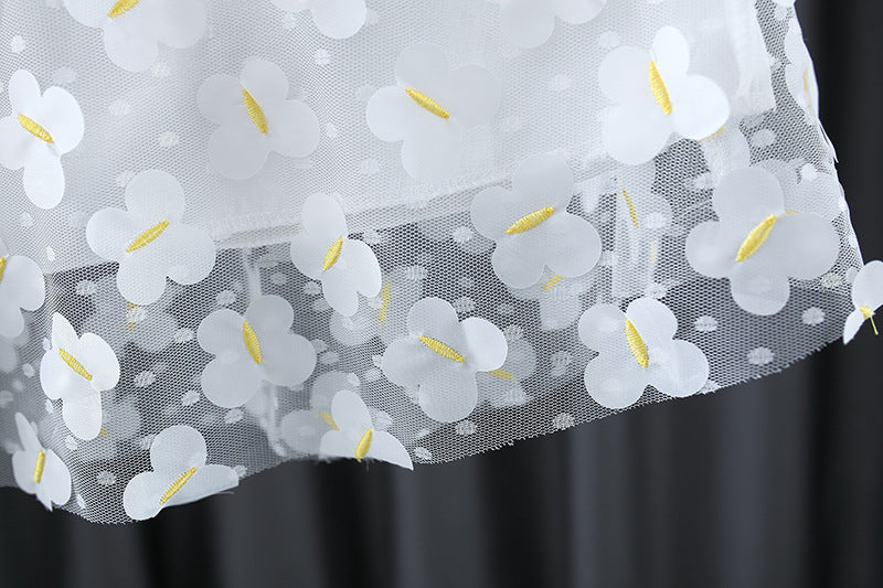 [340257] - Dress Kupu Lengan Kutung Anak Perempuan - Motif Dew Butterfly