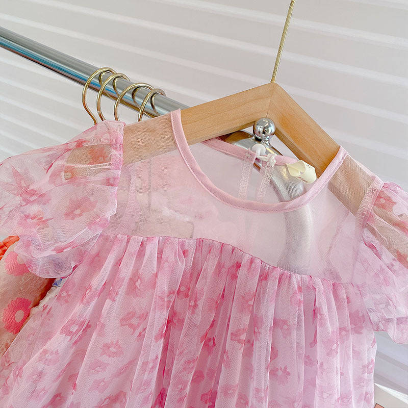 [363509] - Dress Anak Fashion - Motif Tiny Blossom