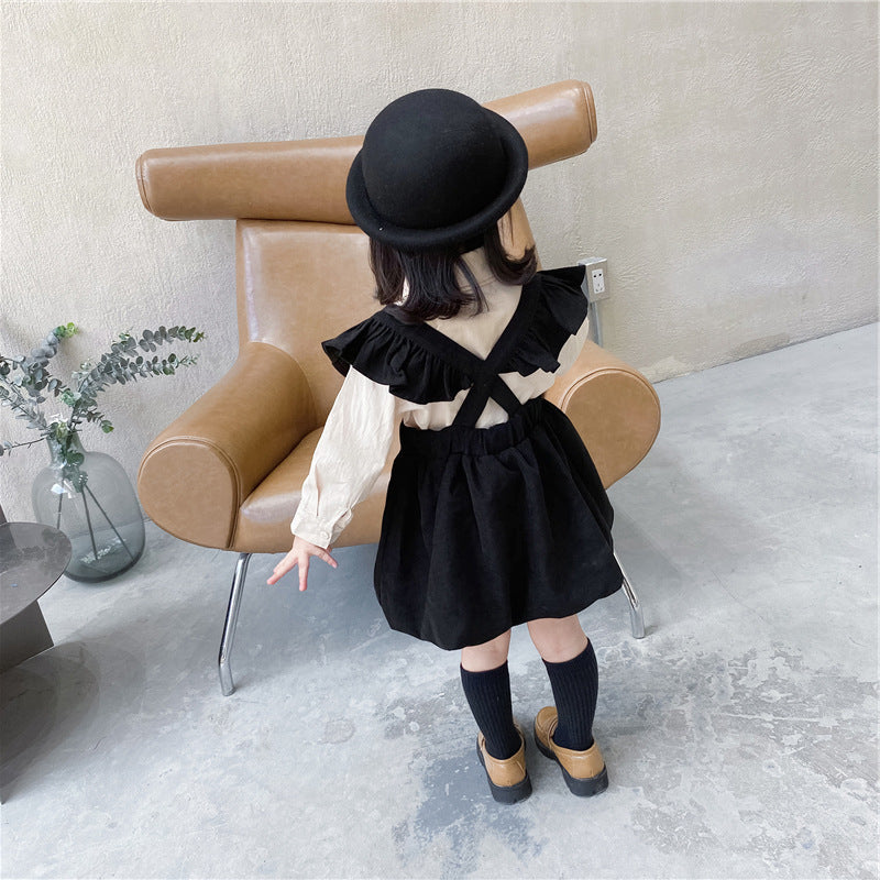 [507464] - Setelan Ootd Fashion Anak Perempuan - Motif Ribbon Tie