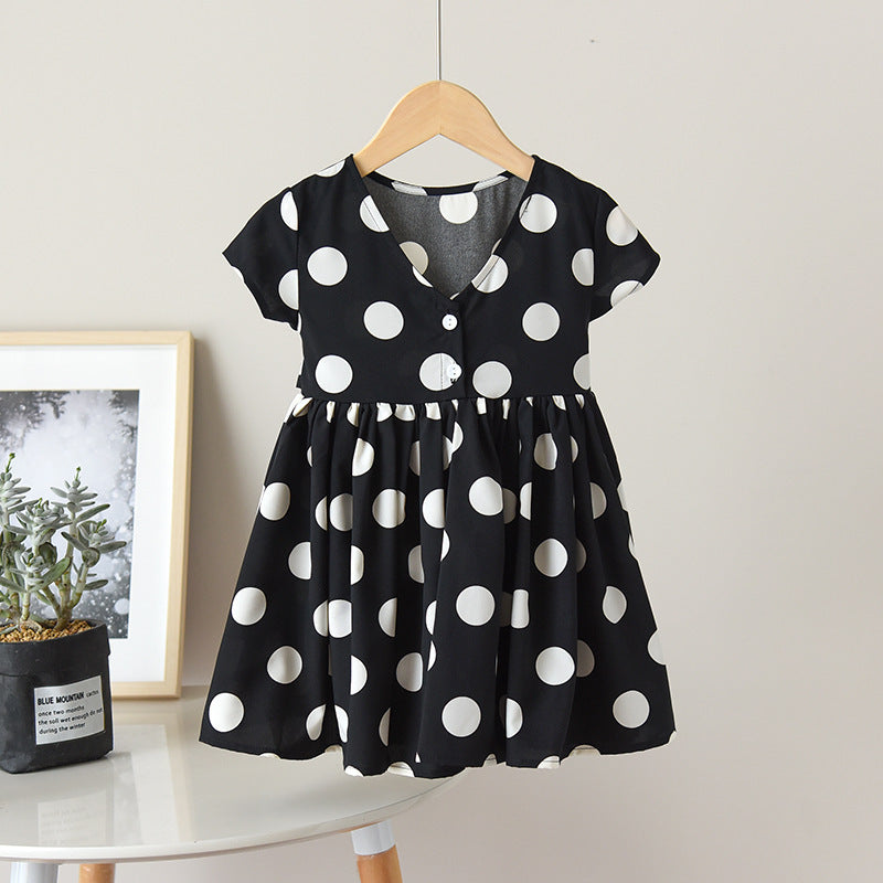 [507326] - Dress Fashion Anak Perempuan - Motif Ribbon Belt
