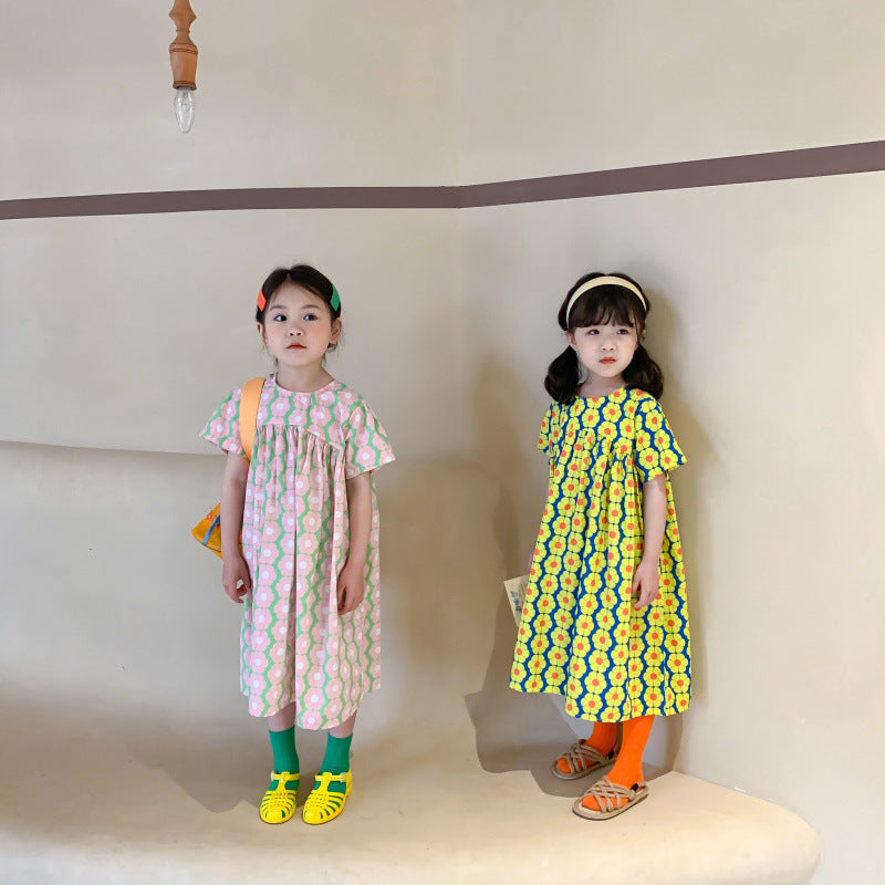 [507600] - Dress Fashion Anak Perempuan - Motif Little Blossom