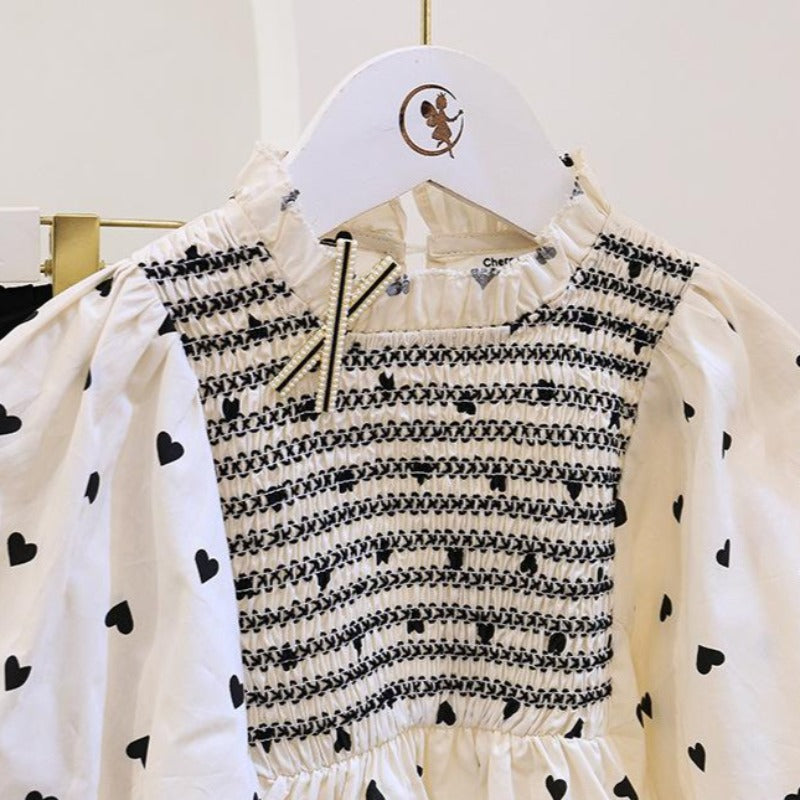[363418] - Setelan Blouse Fashion Anak Perempuan - Motif Little Love