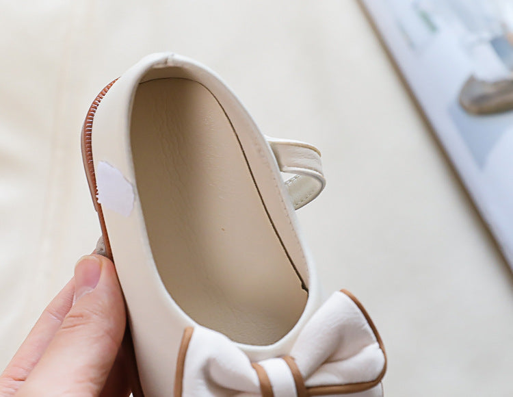 [343277] - Sepatu Flat Shoes Sepatu Balet Anak Perempuan - Motif Wrinkle Tape