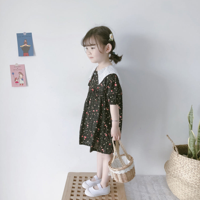 [507283] - Dress Fashion Anak Perempuan - Motif Red Spot