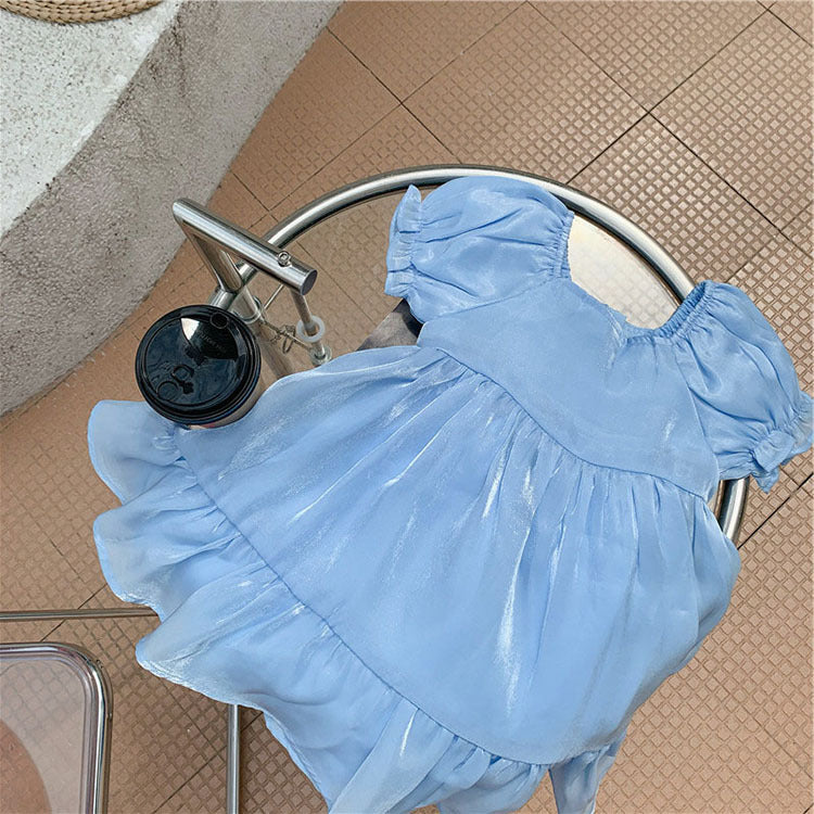[507589] - Dress Fashion Anak Perempuan - Motif Squishy Plain
