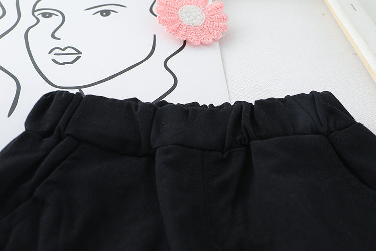 [340212] - Setelan Blouse Bunga Celana Cutbray Anak Perempuan - Motif Flower Lace