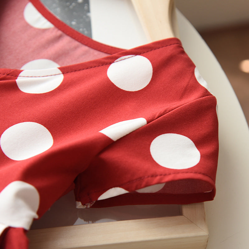 [507326] - Dress Fashion Anak Perempuan - Motif Ribbon Belt