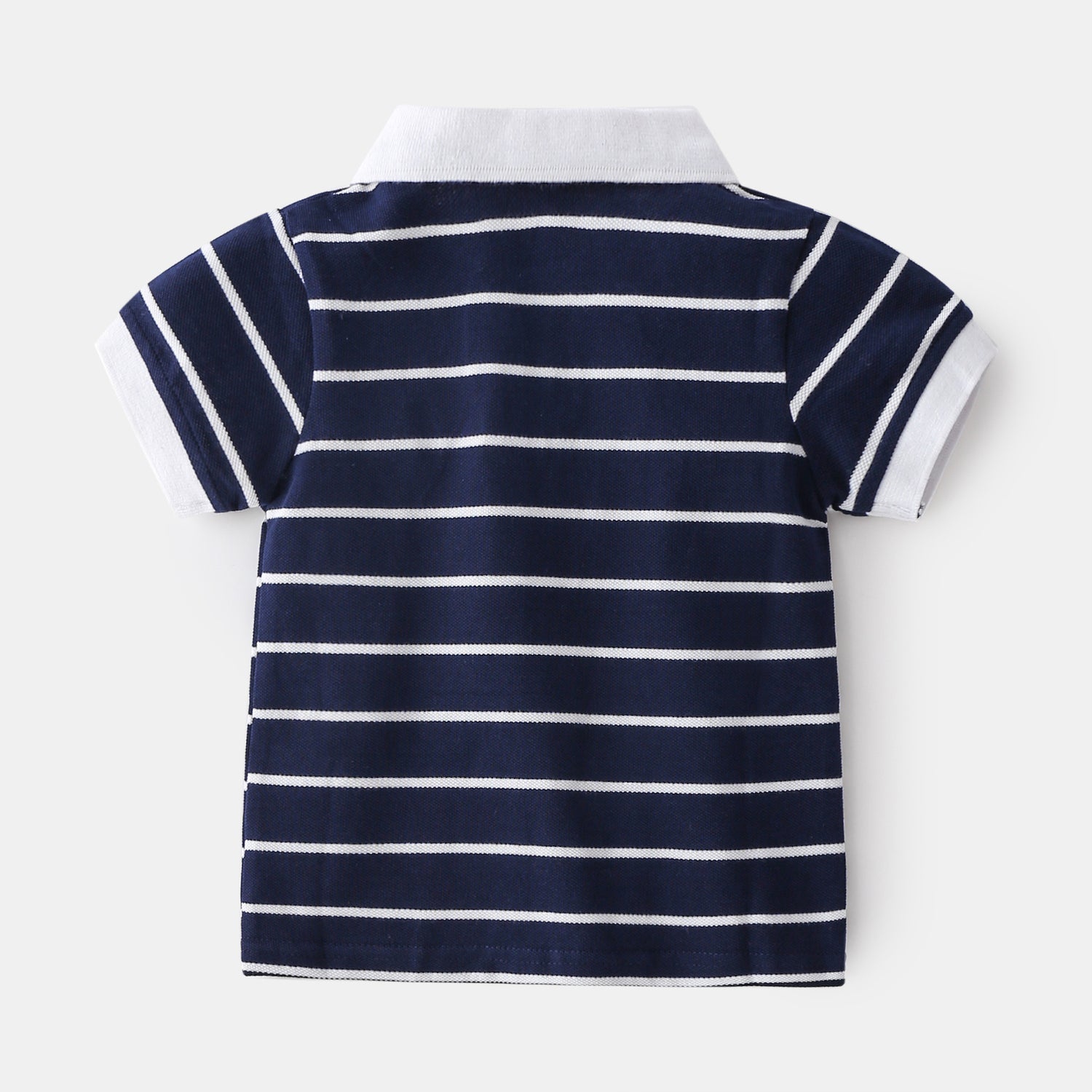 [513514] - Atasan Kaos Polo Anak - Motif Pocket Line