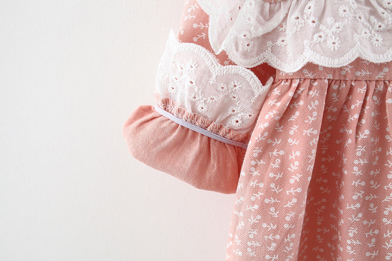 [102349] - Dress Fashion Anak Perempuan - Motif Wide Collar