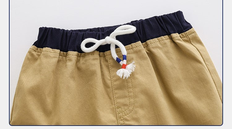 [513330] - Bawahan Pendek / Celana Boxer Style Anak - Motif Shark Beware