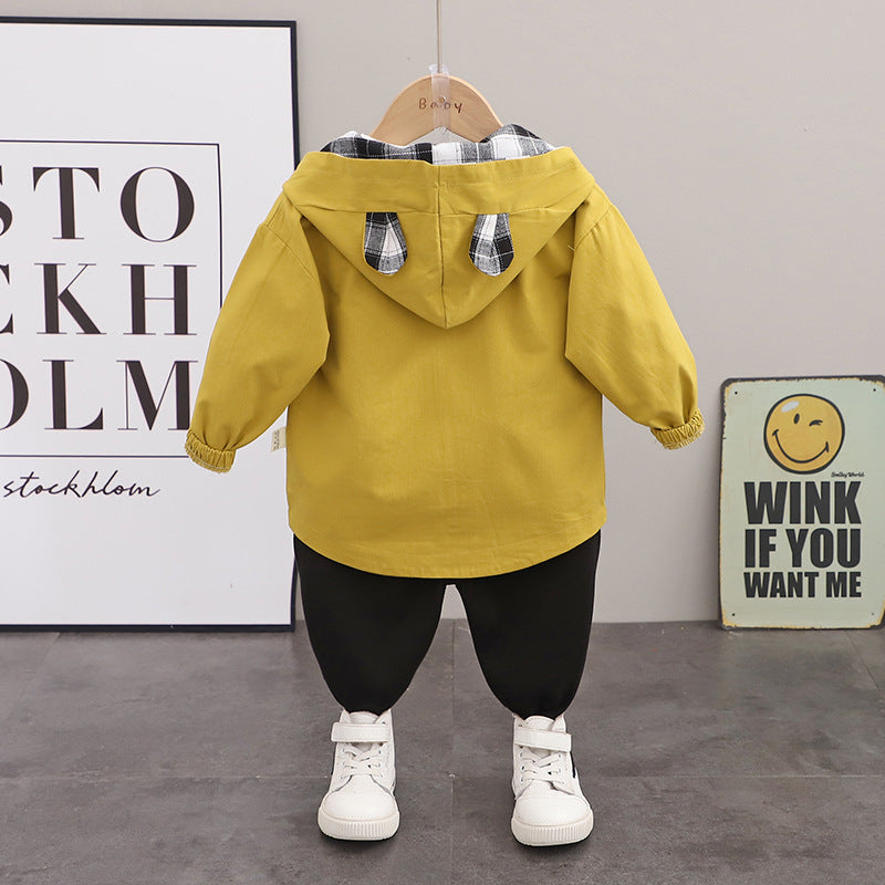 [368487] - 3D Setelan Jaket 3 In 1 Anak Fashionable - Motif Adult Bear