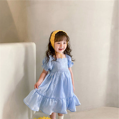 [507589] - Dress Fashion Anak Perempuan - Motif Squishy Plain