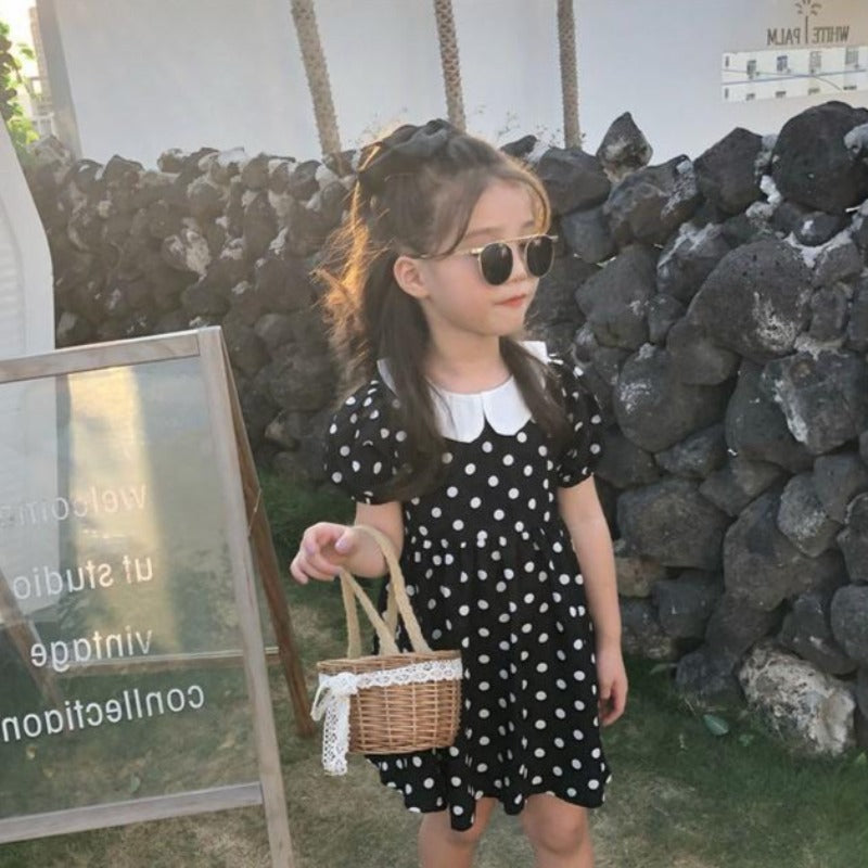 [507325] - Dress Fashion Anak Perempuan - Motif Color Spot
