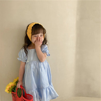 [507589] - Dress Fashion Anak Perempuan - Motif Squishy Plain