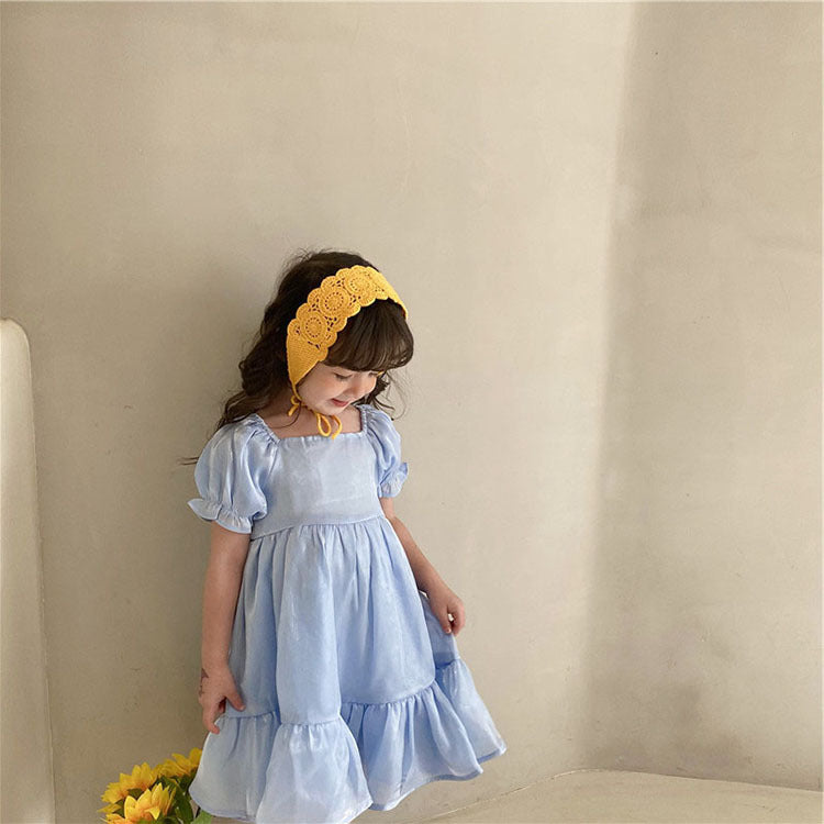 [507589] - Dress Fashion Anak Perempuan - Motif Squishy Plain