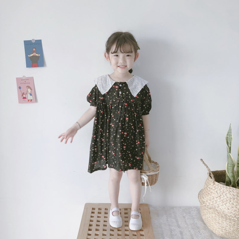 [507283] - Dress Fashion Anak Perempuan - Motif Red Spot