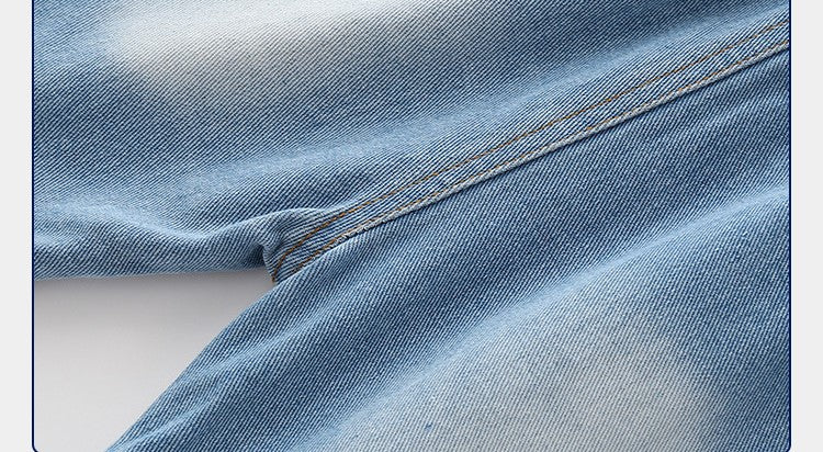 [513314] - Bawahan Pendek / Celana Jeans Anak - Motif Faded Pocket