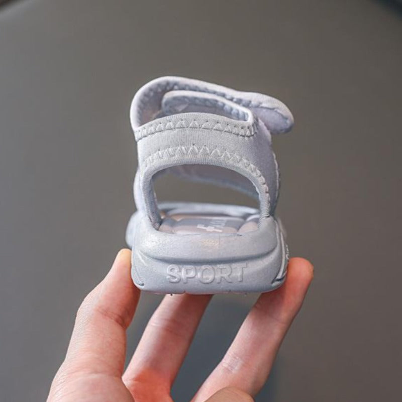 [343212] - Sepatu Sandal Fashion Stylish Anak Import - Motif Casual Strip
